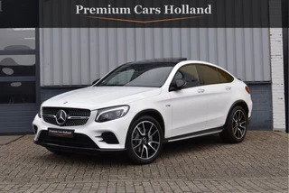 Mercedes-Benz GLC Coupé AMG 43 4MATIC 367 Pk Schuif/Kanteldak Luchtvering Memory Burmester Full Led 20 Inch