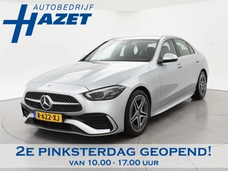 Mercedes-Benz C-klasse 180 AMG LINE SEDAN + SFEERVERLICHTING | CAMERA | STOELVERW.