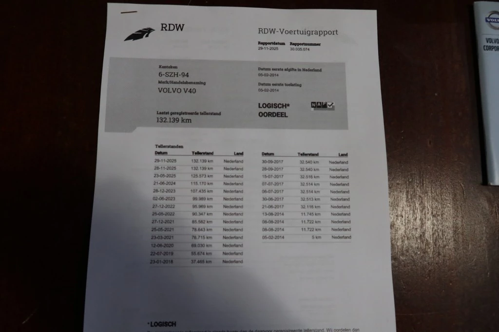 Hoofdafbeelding Volvo V40