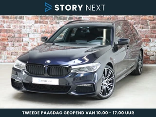 BMW 5 Serie Touring 520i High Executive M Sport Pakket Automaat / Live Cockpit Professional / 20 Inch / Head-Up Display / DAB / Stoelverwarming / Comfortstoelen / Hifi / Climate control / Extra Getint Glas / Cruise Control / Shadow Line / Driving Assistant