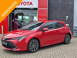 Toyota Corolla 1.8 Hybrid STYLE PARK-SENSOREN STOEL/STUURVERW BLIND SPOT APPLE/ANDROID LED CAMERA CLIMA AD-CRUISE 17'' LM-VELGEN PRIVACY GLASS BLUETOOTH