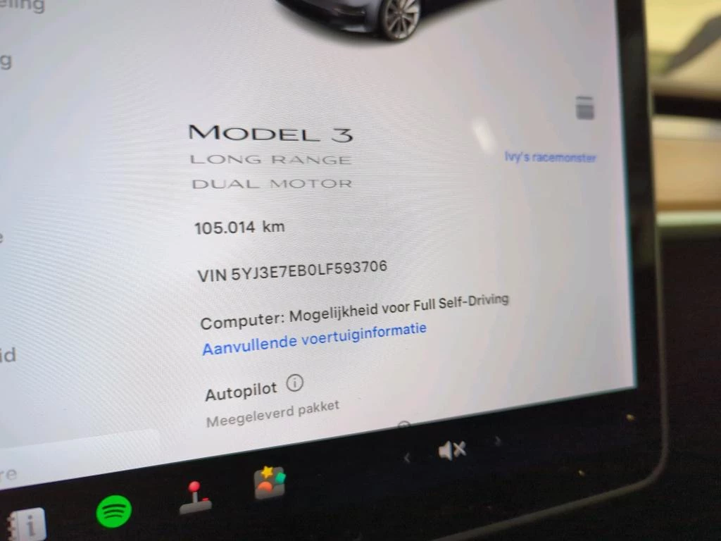 Hoofdafbeelding Tesla Model 3