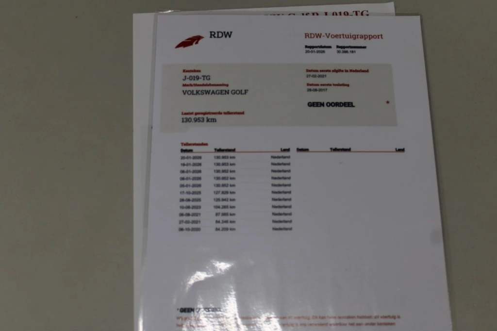 Hoofdafbeelding Volkswagen Golf