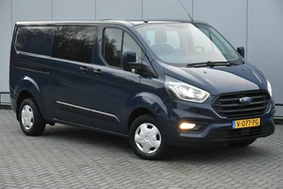 Ford Transit Custom 2.0 TDCI L2H1 DC 6 Pers Airco Navi Euro6