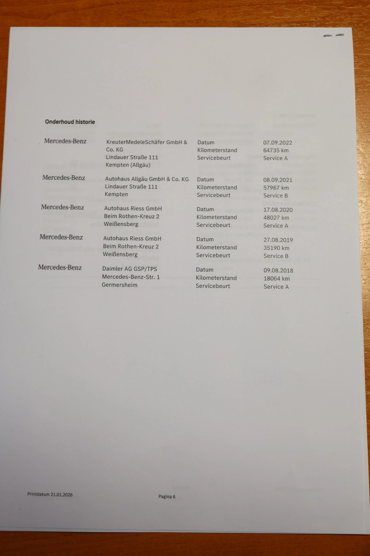 Hoofdafbeelding Mercedes-Benz A-Klasse