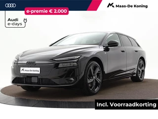 Hoofdafbeelding Audi A6 Avant e-tron Audi A6 e-tron Avant Advanced edition e-tron 367 PK 100kWh · Tech plus pakket · Sportstoelen leder · Privacy glas · Optiekpakket zwart plus