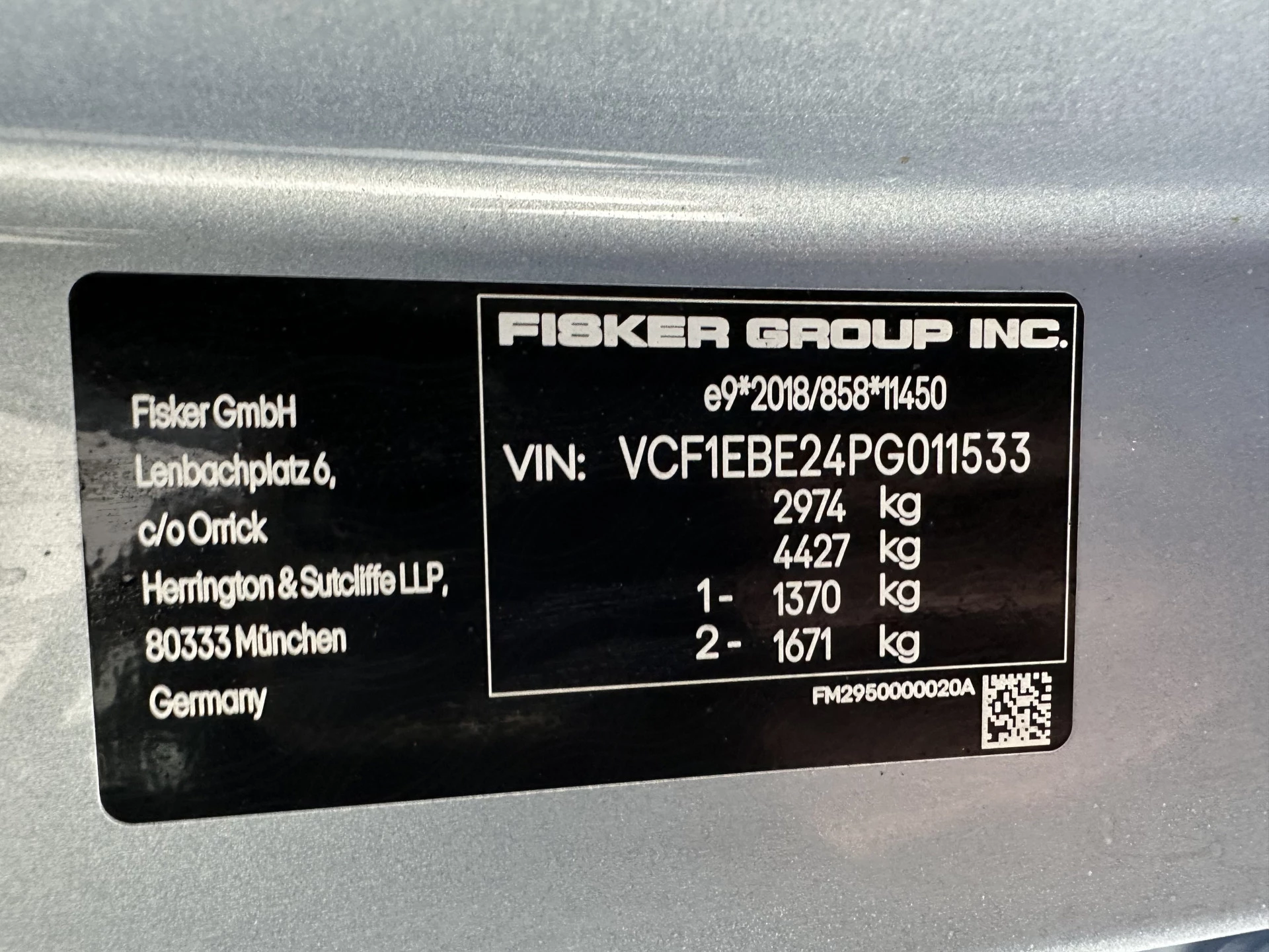 Hoofdafbeelding Fisker Ocean