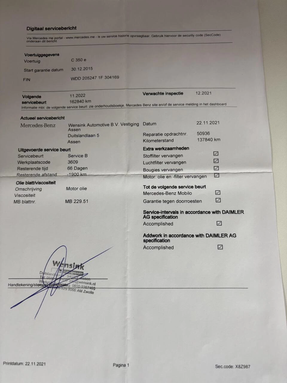 Hoofdafbeelding Mercedes-Benz C-Klasse