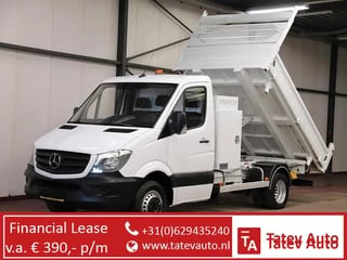 Hoofdafbeelding Mercedes-Benz Sprinter Mercedes-Benz Sprinter 514 2.2 CDI KIPPER OPEN LAADBAK 3500KG TREKVERMOGEN