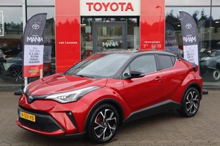 Toyota C-HR 1.8 HYBRID STYLE JBL-AUDIO LEDER STOELVERW. BLIND-SPOT NAVI AD-CRUISE 18'' LM-VELGEN NL-AUTO