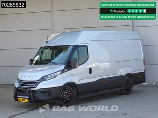 Iveco Daily 35S21 210PK 3.0L Automaat 2025 Black Edition model L3H2 ACC LED Tacho CarPlay Velgen Camera 12m3 Airco Trekhaak