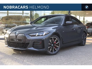 BMW i4 eDrive40 High Executive M Sport / Schuif-kanteldak / Trekhaak / M Adaptief onderstel / Adaptieve LED / Parking Assistant Plus / Comfort Access / Stuurverwarming