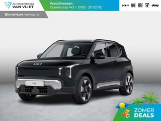 Hoofdafbeelding Kia EV2 Kia EV2 Plus Advanced 42.2 kWh 5p. | Actieprijs * | Clima | Adapt. cruise | Navi | Schuif/Kanteldak | 18" | Stoel&Stuur Verwarming | Harman Kardon | Apple Carplay