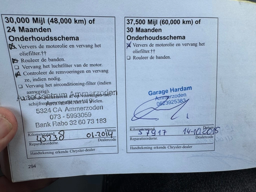 Hoofdafbeelding Chrysler Sebring