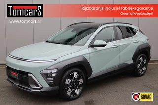 Hoofdafbeelding Hyundai Kona Hyundai Kona 1.6 T-GDI 199PK Automaat Premium Sky Leder/Winter-pack/Open-dak/Keyfree
