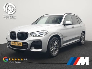 BMW X3 xDrive30e M Sport Plug In Hybrid 293pk Dealer O.H. PHEV | Trekhaak Af Fabriek | Head Up | Sportstoelen Verwarmd | Apple Carplay | Keyless | Blis | Sfeerverlichting | Virtual | Navigatie | DAB |