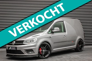 Volkswagen Caddy 2.0 TDI L1H1 BMT Exclusive Edition / 187PK / R-LINE / DSG / LEDEREN BEKLEDING / NIEUWSTAAT / ACC / STOELERWARMING