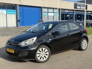 Kia Rio 1.4 CVVT 6-BAK 2013 5-DRS Zwart Airco Elekpakket