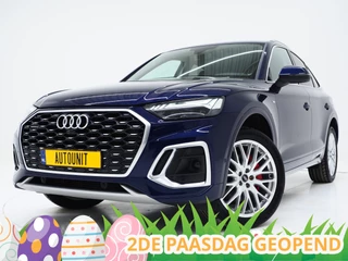 Audi Q5 Sportback 55 TFSI e Quattro S edition Competition | Panoramadak | B&O | Leder | 360 | Keyless | Dodehoek | Virtual | Carplay