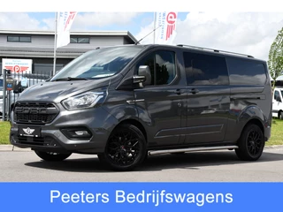 Ford Transit Custom 320 2.0 TDCI L2H1 Raptor Edition DC Limited Camera, Cruise, Sensoren, 130PK, Automaat, Multimedia, Stoelverwarming, 2 x Schuifdeur, Uniek!
