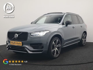 Volvo XC90 T8 Recharge AWD R-Design 7 Pers Long Range PHEV 456pk Dealer O.H | Luchtvering | Trekhaak Af Fabriek | Panodak | 360 Camera | Adaptive Cruise | Harman  / Kardon | Alcantara Sportstoelen Memory & Verwarmd | Keyless | Pilot Assist | Apple Carplay | Stuur Verwarmd | BLIS | Adaptive LED | Navigatie | Virtual | DAB | 22"L.M | Plug In Hybrid |