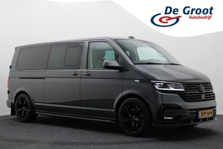 Volkswagen Transporter 2.0 TDI DSG L2H1 30 DC Bulli Leer, 2x Elektr. Schuifdeur, ACC, Camera, Apple Carplay, LED, Trekhaak, 20''