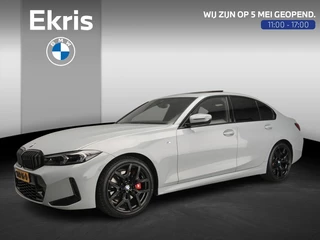 BMW 3 Serie Sedan 318i | M-Sportpakket | LED | Navigatie | Trekhaak | Schuifdak | Stoelverwarming | Keyles go | DAB | Alu 19 inch