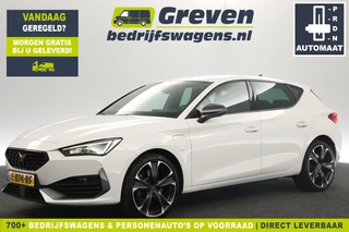 CUPRA Leon 1.4 e-Hybrid 260PK Automaat Sfeerverl. Clima Cruise Carplay LED Navi Virtual 19"LMV