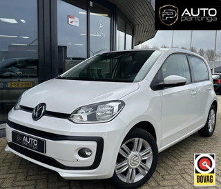 Volkswagen Up! 1.0 BMT high up! NL AUTO | Zeer Nette Staat | 2e Eigenaar | Luxe Stoelen | Stoelverwarming | Cruise Control | Climate Control | 5 Deurs | Lichtmetalen Velgen | Armsteun | APK tot 25-03-2027 | DAB |