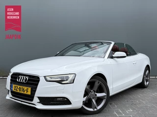 Hoofdafbeelding Audi A5 Audi A5 Cabriolet BWJ 2015 1.8 TFSI 170 PK AUTOMAAT | NW APK | LEDER / ELEKTR. STOELEN / NAVI / CLIMA / CRUISE / BI-XENON / PDC / LMV /