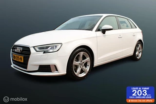 Hoofdafbeelding Audi A3 Audi A3 Sportback 1.0 TFSI Sport Lease Edition, Pdc, Cruise, Navi, Airco, Led, 17 inch Lmv.