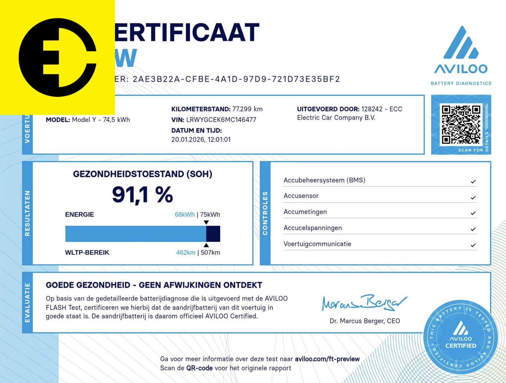 Hoofdafbeelding Tesla Model Y