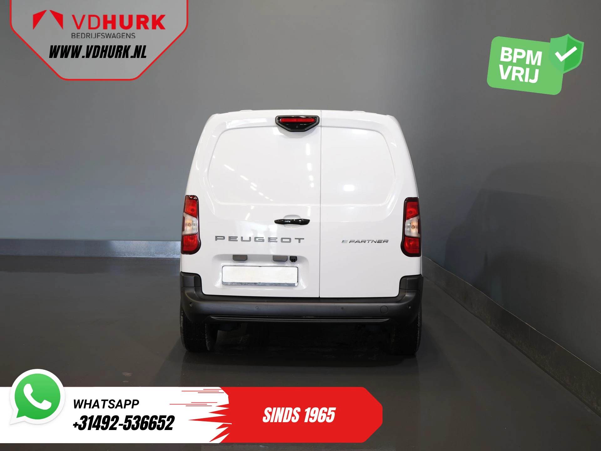 Hoofdafbeelding Peugeot e-Partner