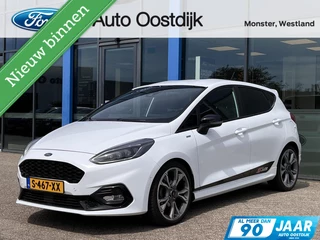 Ford Fiesta 1.0 EcoBoost Hybrid ST-Line 125PK Winterpack Camera Adaptive Cruise Full-LED Blind-Spot Navi Climate 18" Velgen All-Seasons *Full Options*