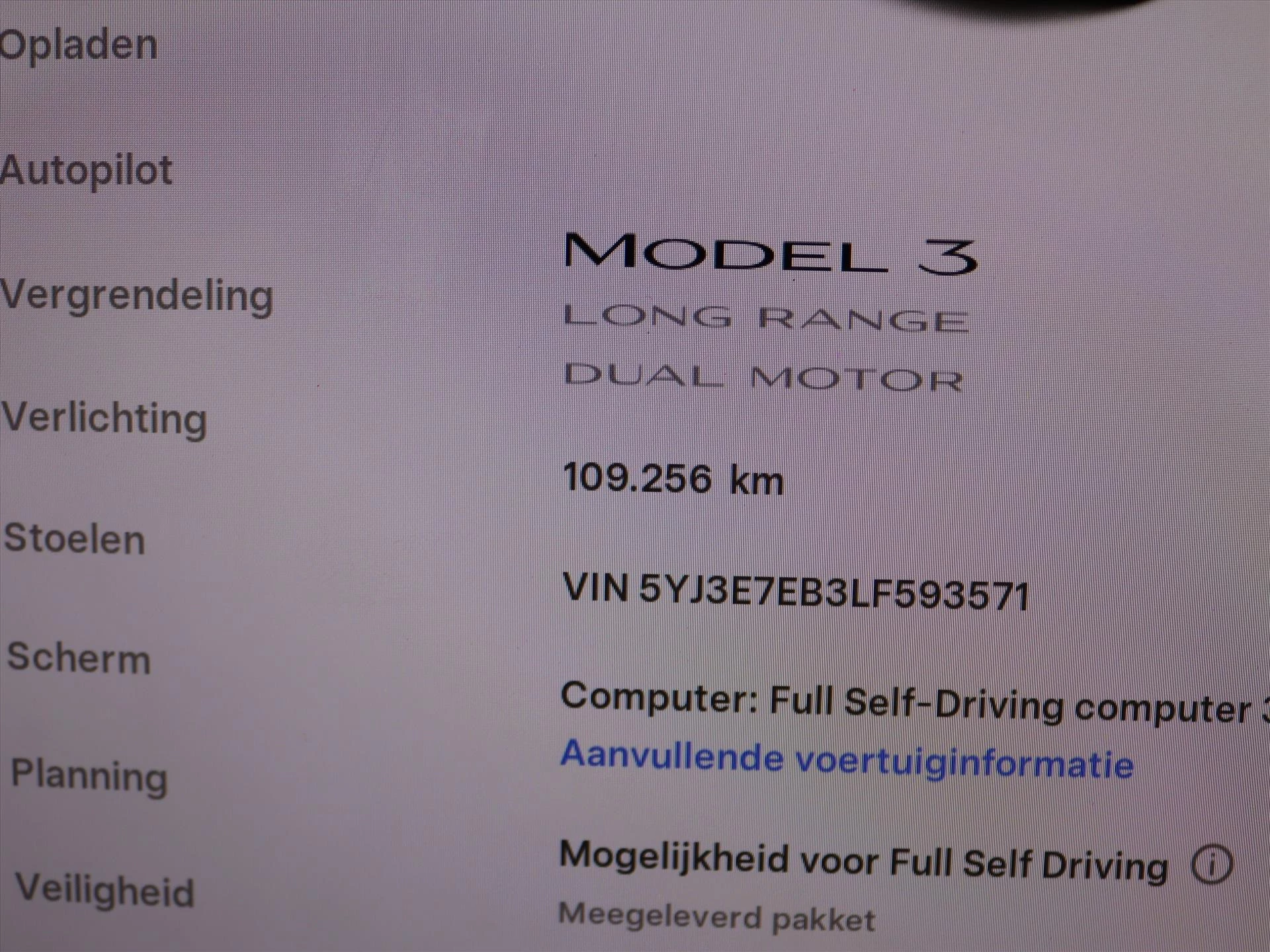 Hoofdafbeelding Tesla Model 3