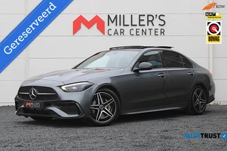 Mercedes C-klasse 200 AMG DEALER OH PANO CAM MEMORY SFEERVERLICHTING