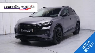 Audi Q4 e-tron 40 Launch edition Advanced 77 kWh Lederen sportstoelen Matrix Black Pack Apple Carplay Stoelverwarming Accu 94%