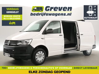 Volkswagen Transporter 2.0 TDI L2H1 150PK DSG Automaat 2xSchuifdeur Airco Cruise Camera Carplay PDC LED Trekhaak Zwaailamp