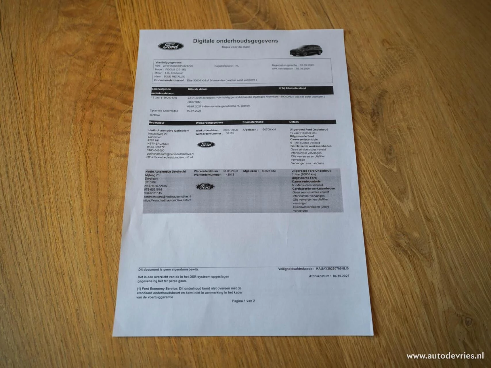 Hoofdafbeelding Ford Focus