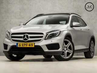 Mercedes-Benz GLA 200 AMG Edition 1 157Pk Automaat (PANORAMADAK, NAP, NAVIGATIE, LEDER/ALCANTARA, SPORTSTOELEN, CRUISE, XENON, NIEUWE APK, NIEUWSTAAT)