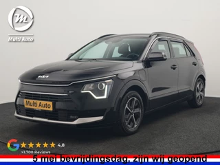 Kia Niro 1.6 GDi DynamicLine PHEV 182pk Dealer O.H. | Trekhaak Afn. | Adaptive Cruise | Camera | Sportstoelen & Stuur Verwarmd | Keyless | Blis | Apple Carplay | Sfeerverlichting | Navigatie | Virtual | DAB | Plug In Hybrid |