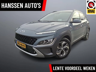 Hoofdafbeelding Hyundai Kona Hyundai Kona 1.6 GDI HEV Hybrid Fashion Leder nieuw model