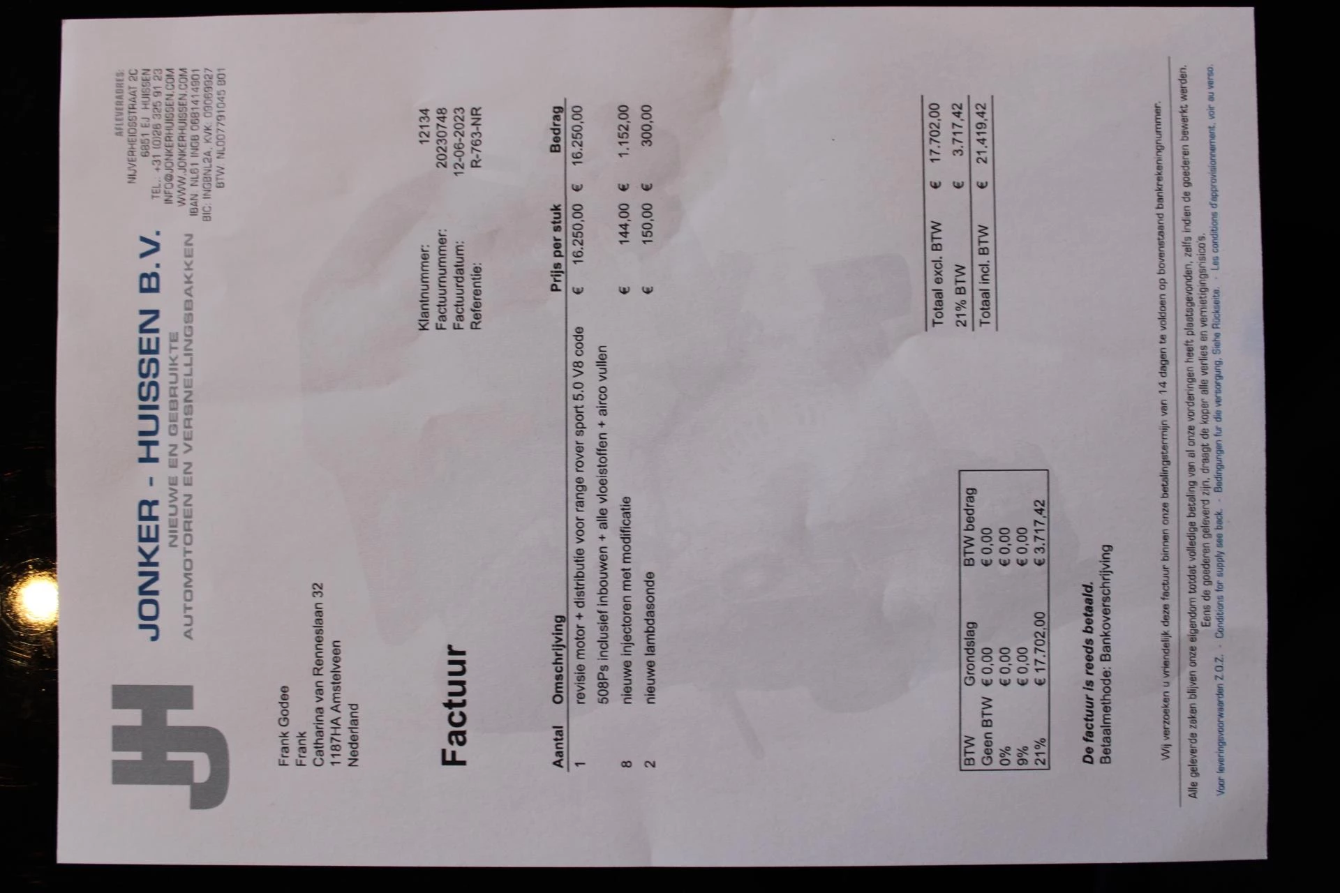 Hoofdafbeelding Land Rover Range Rover Sport