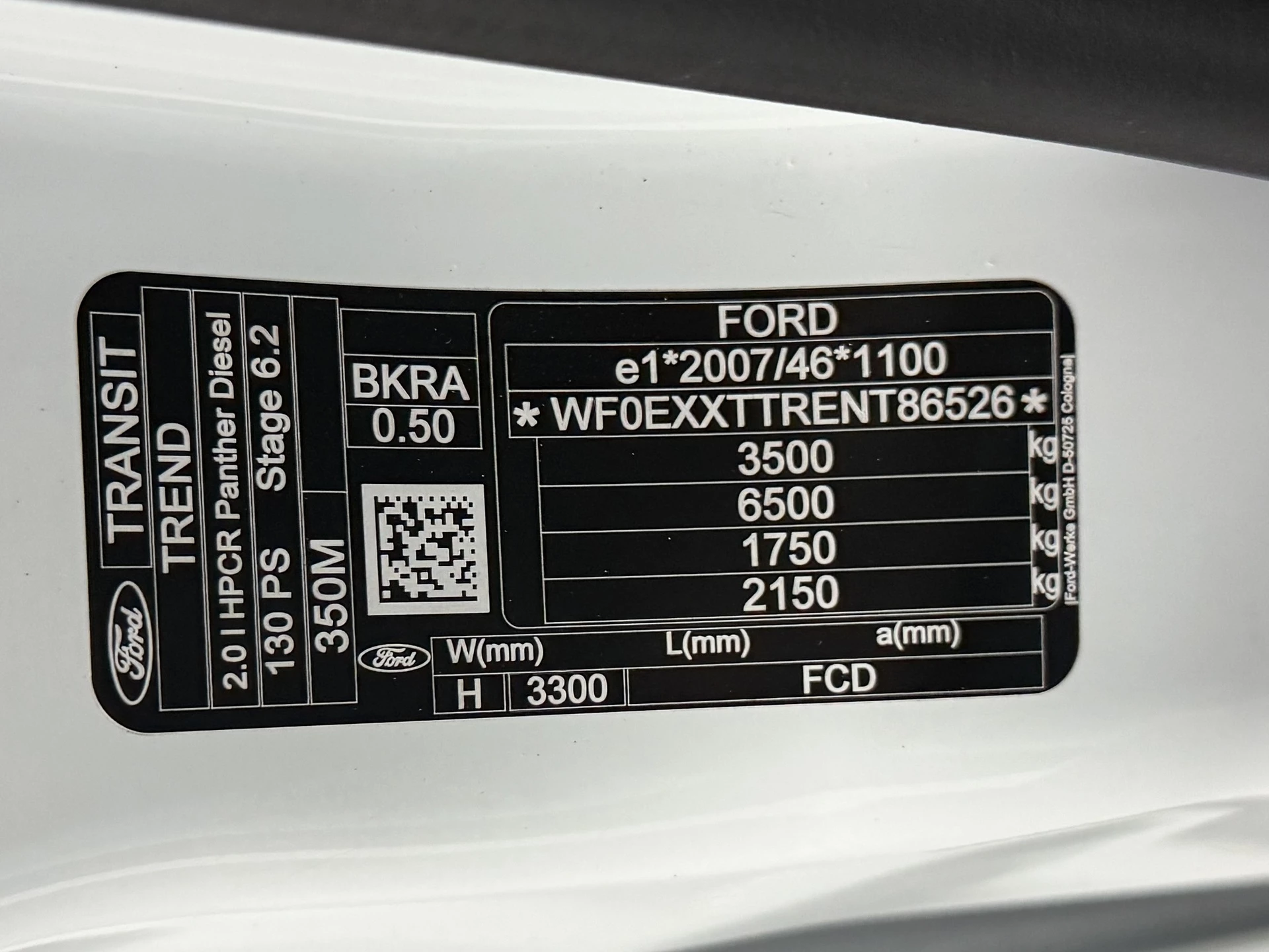 Hoofdafbeelding Ford Transit