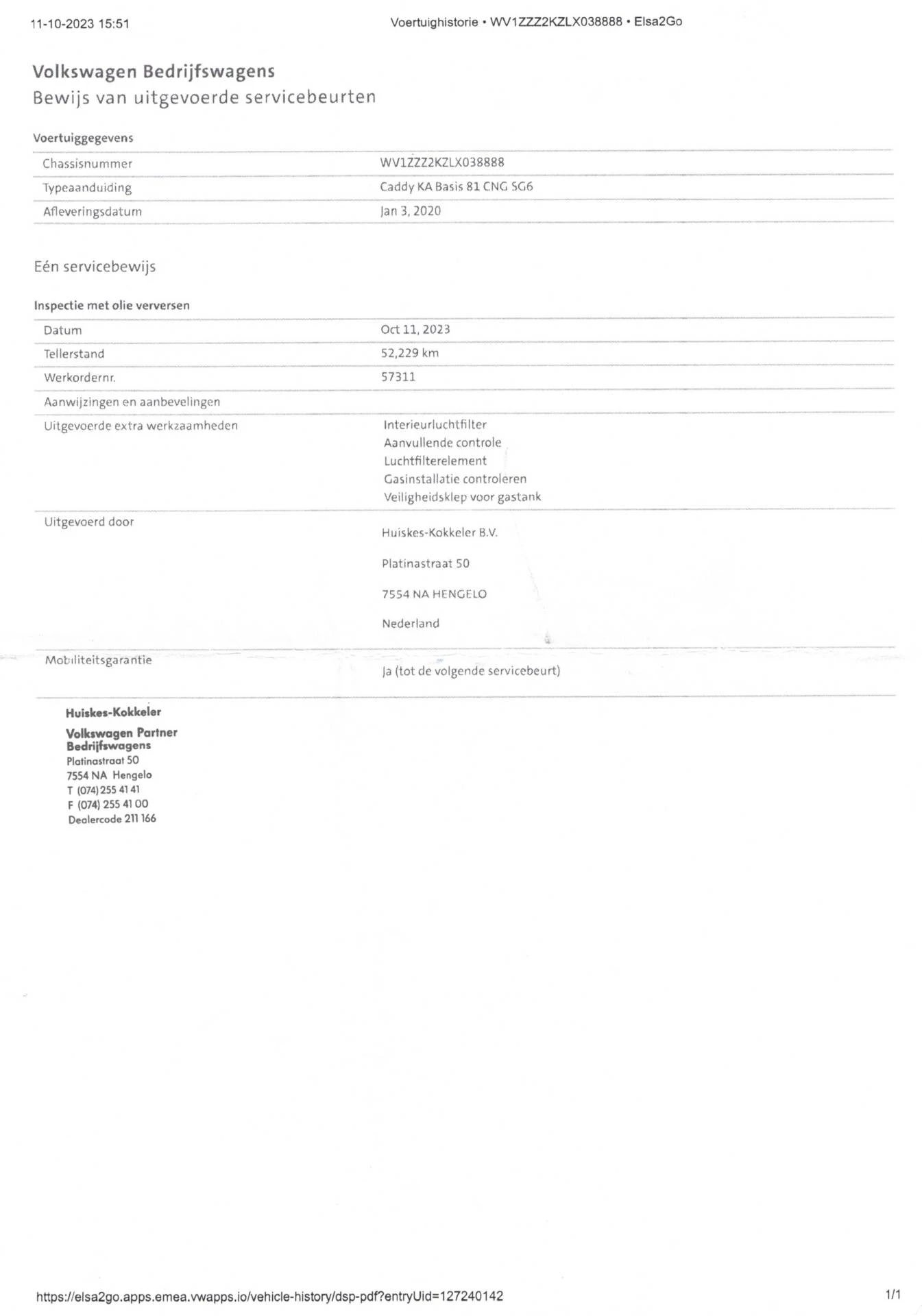 Hoofdafbeelding Volkswagen Caddy