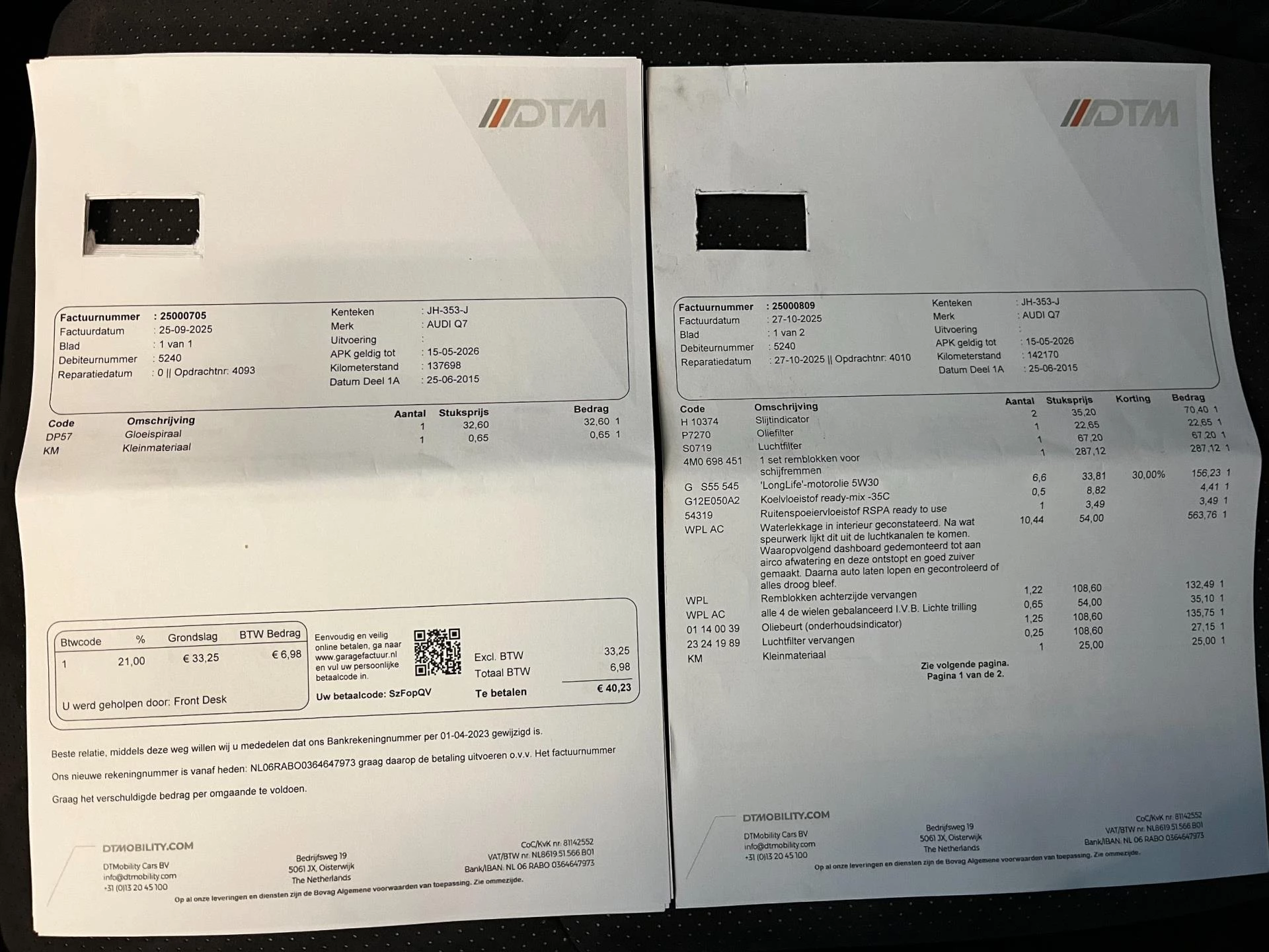 Hoofdafbeelding Audi Q7