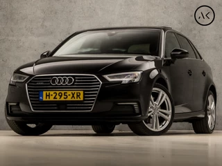 Audi A3 Sportback 40 e-tron S-Line Sport 204Pk Automaat (2X S-LINE, SCHUIFDAK, VIRTUAL COCKPIT, APPLE CARPLAY, ADAPTIVE CRUISE, PLAT S-LINE SPORTSTUUR, GROOT NAVI, KEYLESS, LEDER, GETINT GLAS, STOELVERWARMING, NIEUWSTAAT)