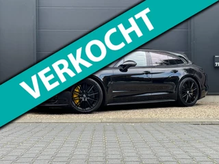 Porsche Panamera Sport Turismo 4.0 Turbo S E-Hybrid | 680pk | Org NL 1e Eig | BTW | Carbon | ACC | Sportuitlaat zwart