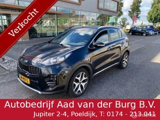 Kia Sportage 1.6 T-GDI GT-Line  177 pk 1.900 trekgewicht , Navigatie , Climate  &  Cruise controle , 1e eigenaar dealer onderhouden