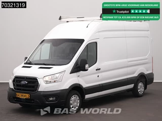 Ford Transit 130pk Hoog Dak L3H3 Navi Airco Cruise Imperiaal Parkeersensoren SYNC4 Display Euro6 L3 Airco Cruise control